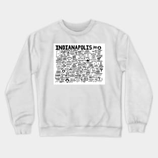 Indianapolis Indiana Crewneck Sweatshirt